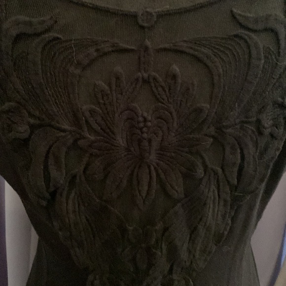 BRAND NEW HARLEY DAVIDSON sequin top with lacy back. SUPER SEXY! Size Medium. - Picture 7 of 10